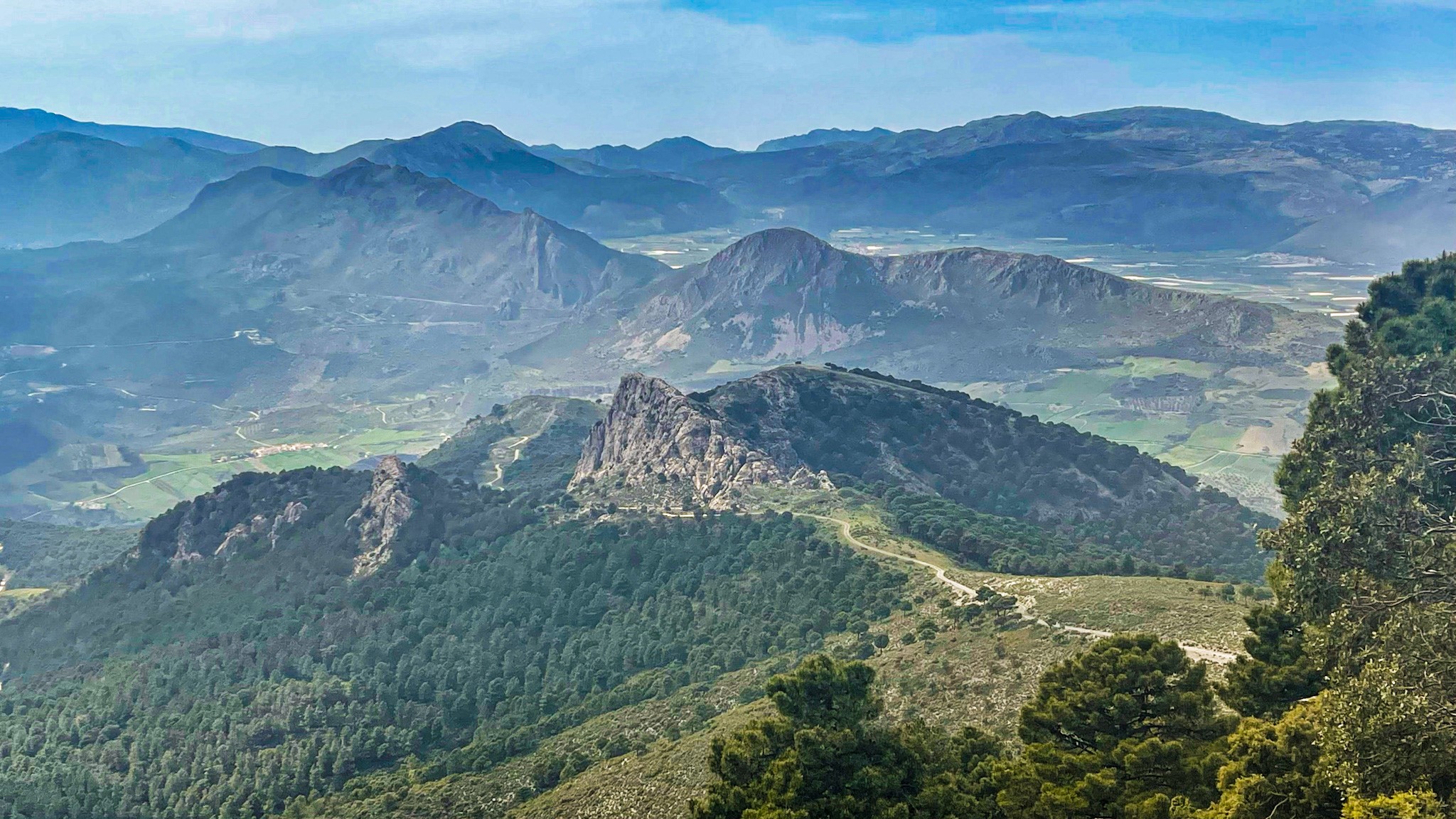 Sierra De Tejeda I Aftenslyset
