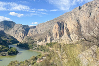 El Chorro Og Desfiladero De Los Gaitanes Set Fra Cykelruten