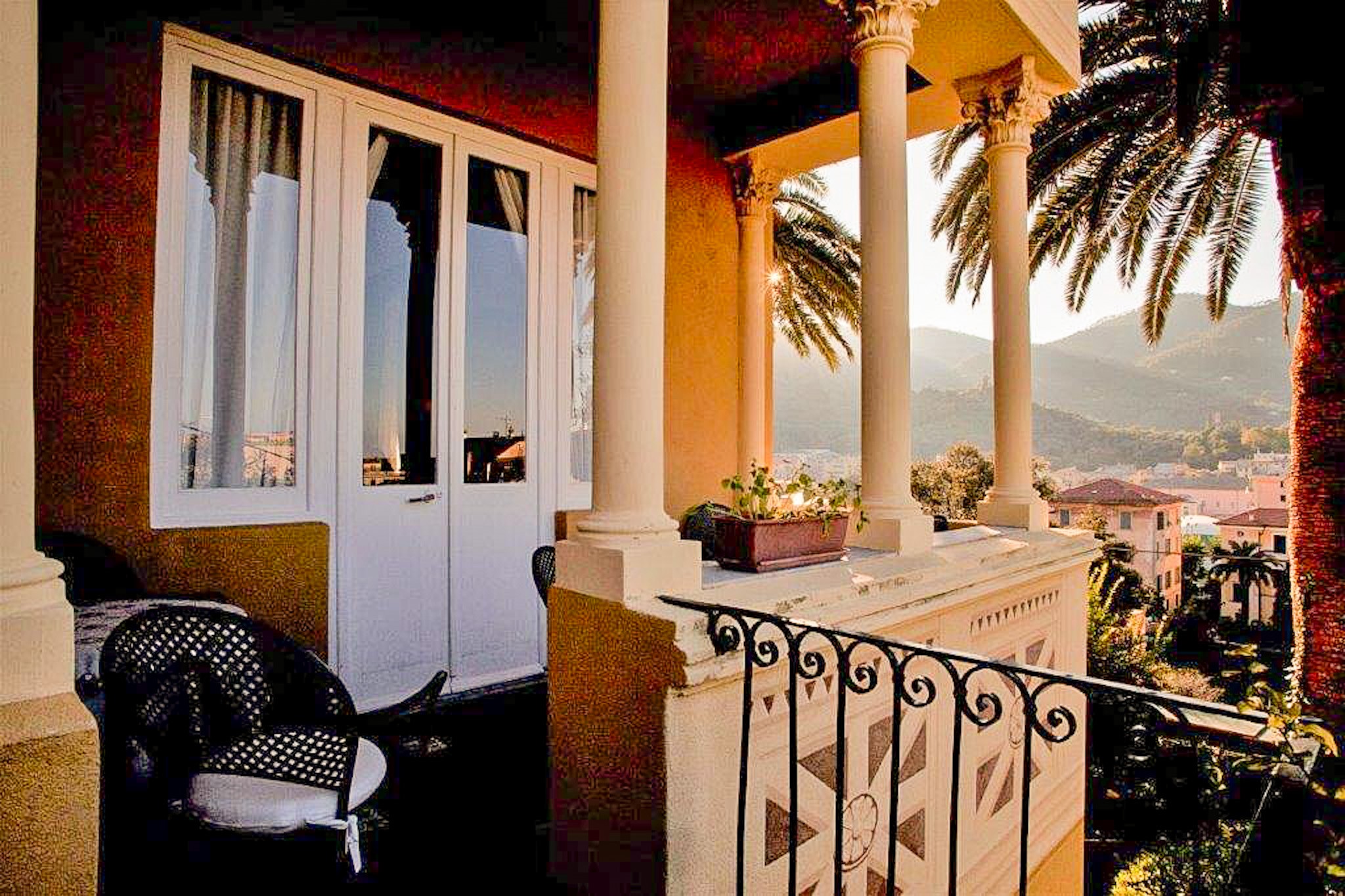 Villa Margherita. Terrasse Med Udsigt