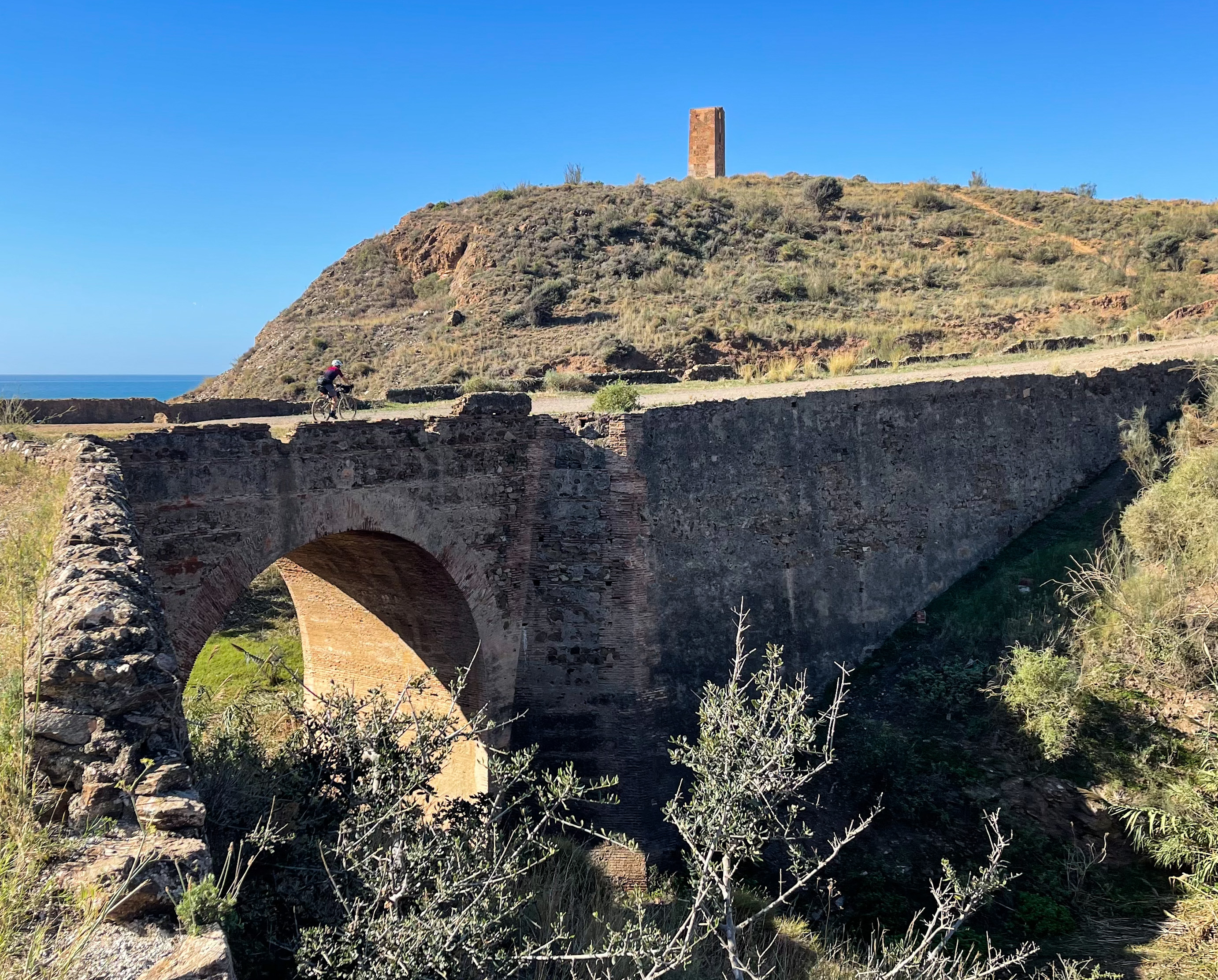 Den Gamle Vej Langs Kysten Som Tilknyttede Málaga Til Axarquía Østpå
