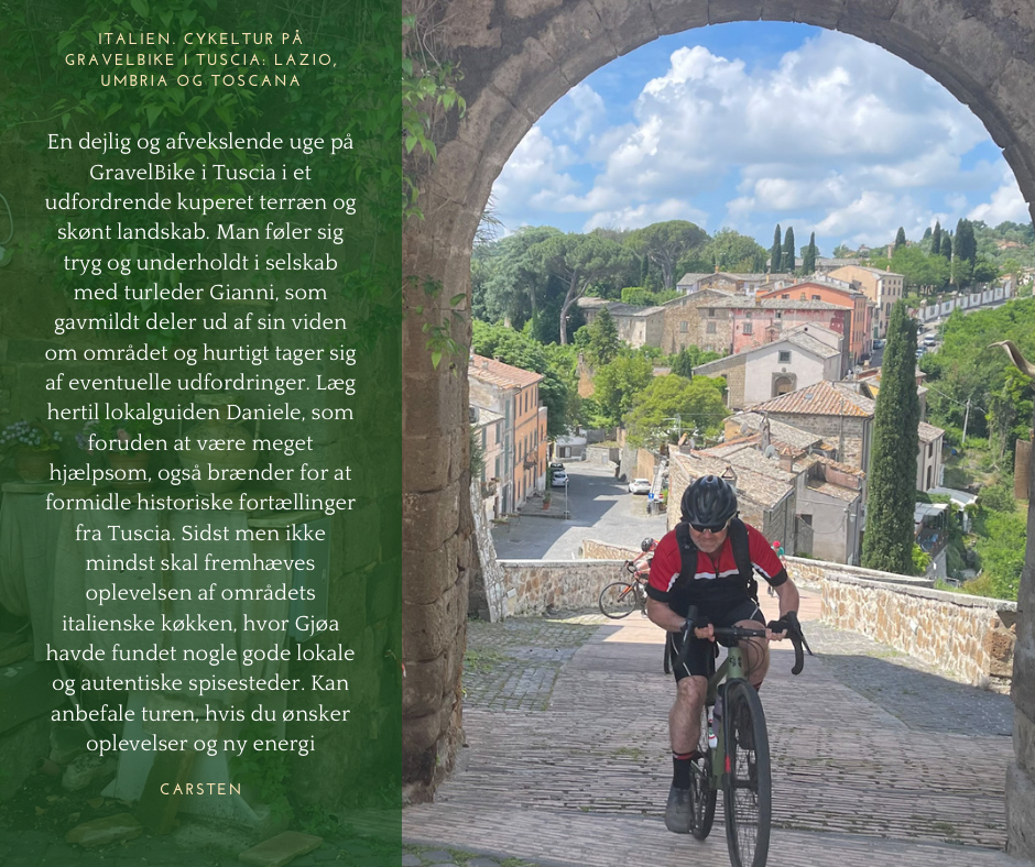 Carsten, Tuscia