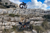 Monument Til Cykelrytteren Ved Puerto Del Sol