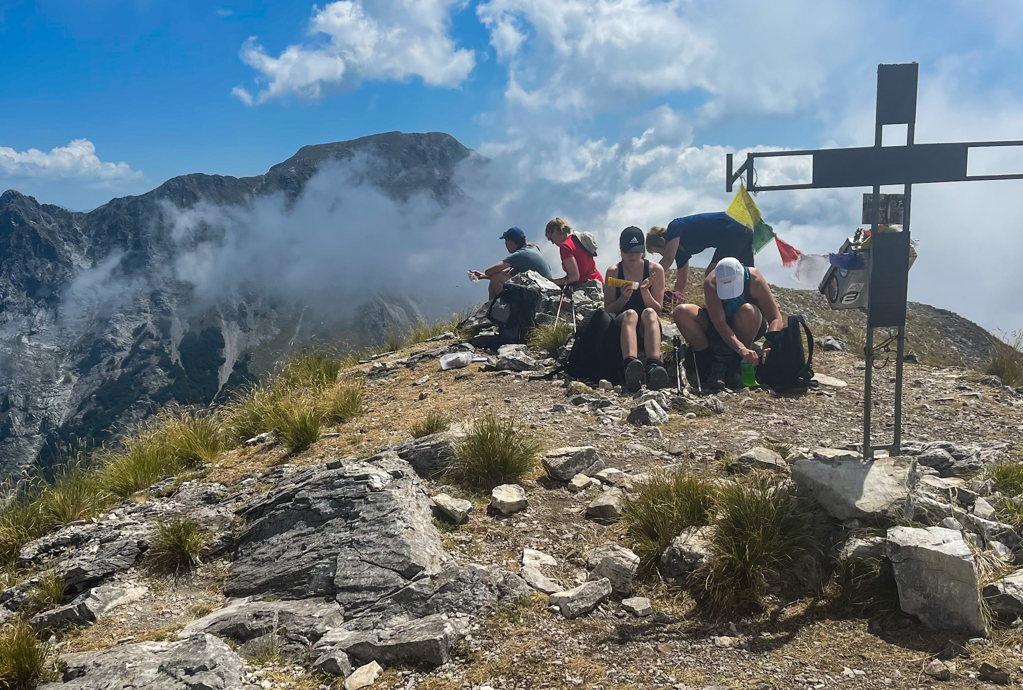 Toppen Af Monte Corchia