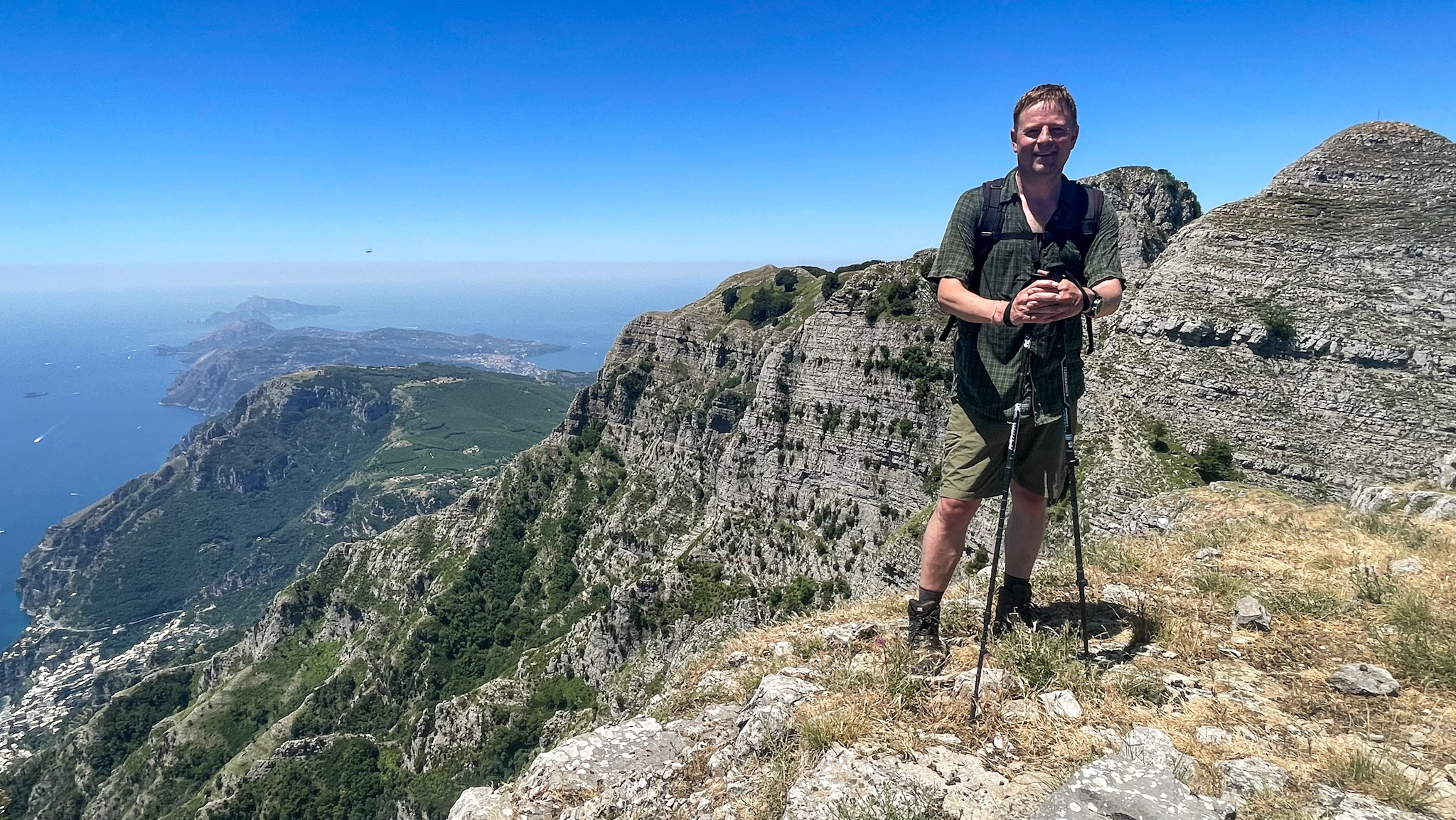 Halvøen Fra Monte Catello
