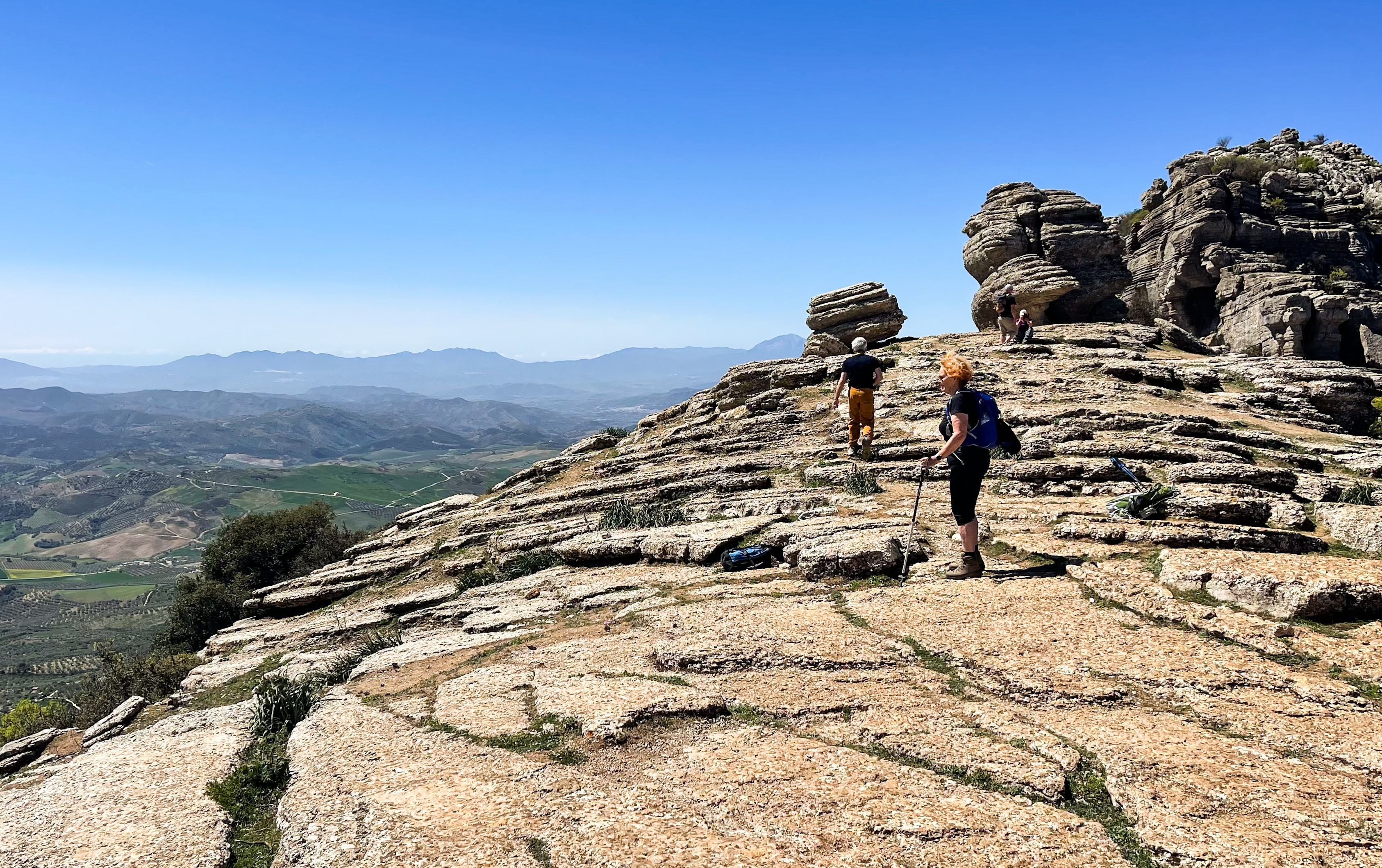 Den Geologiske Historie Er Spændende Ved El Torcal De Antequera