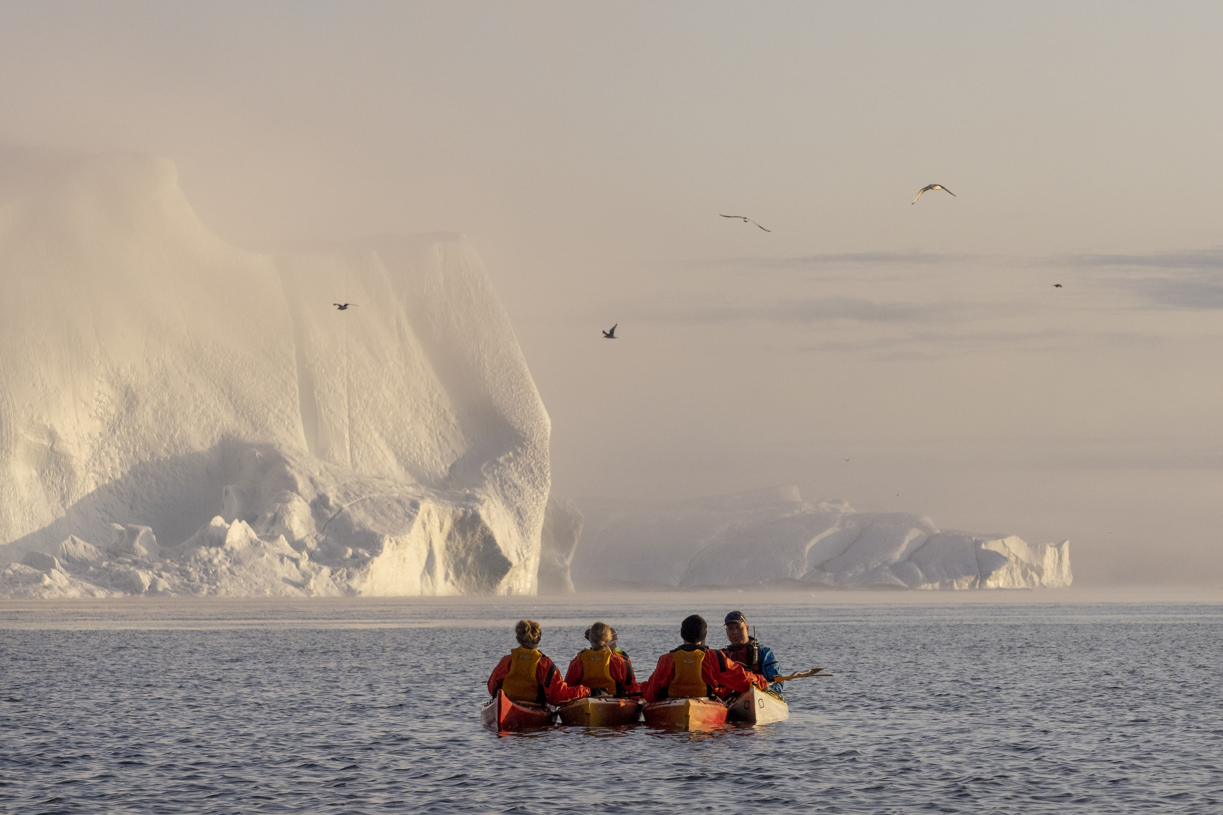 Dag 8 Kayak Ilulissat @Lisa Burns