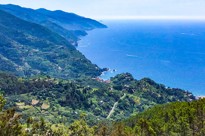 Cinque Terre Højt Op Fra