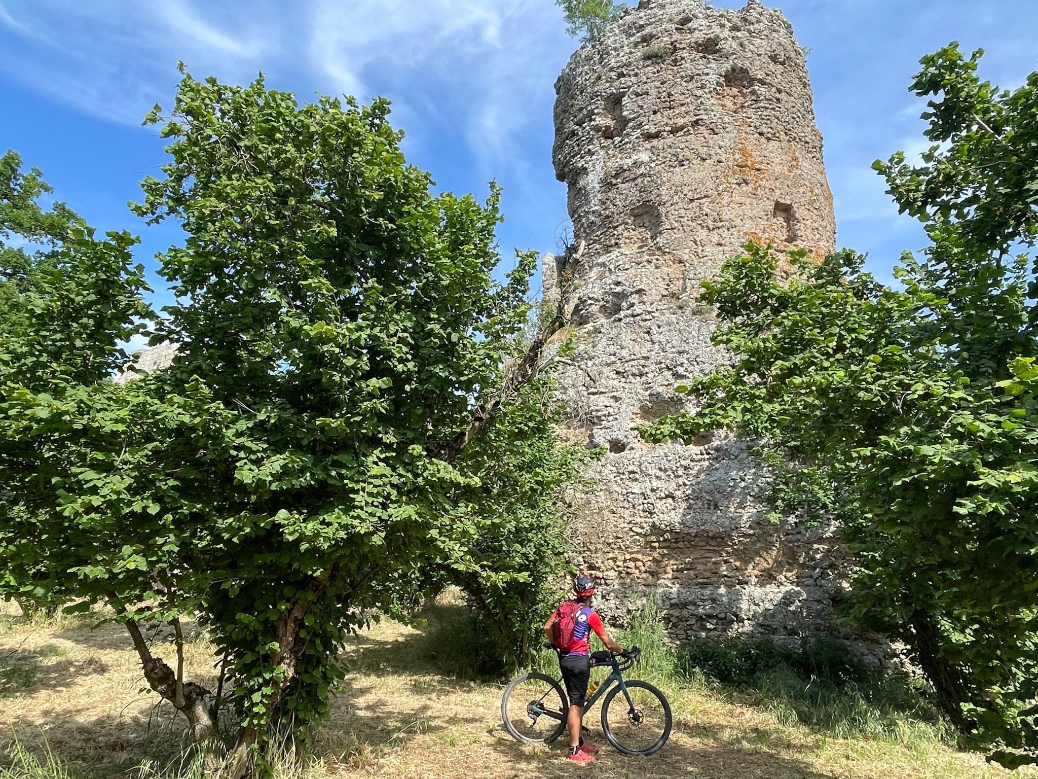 Middelalderlige Tårn Langs Pilgrimsruten