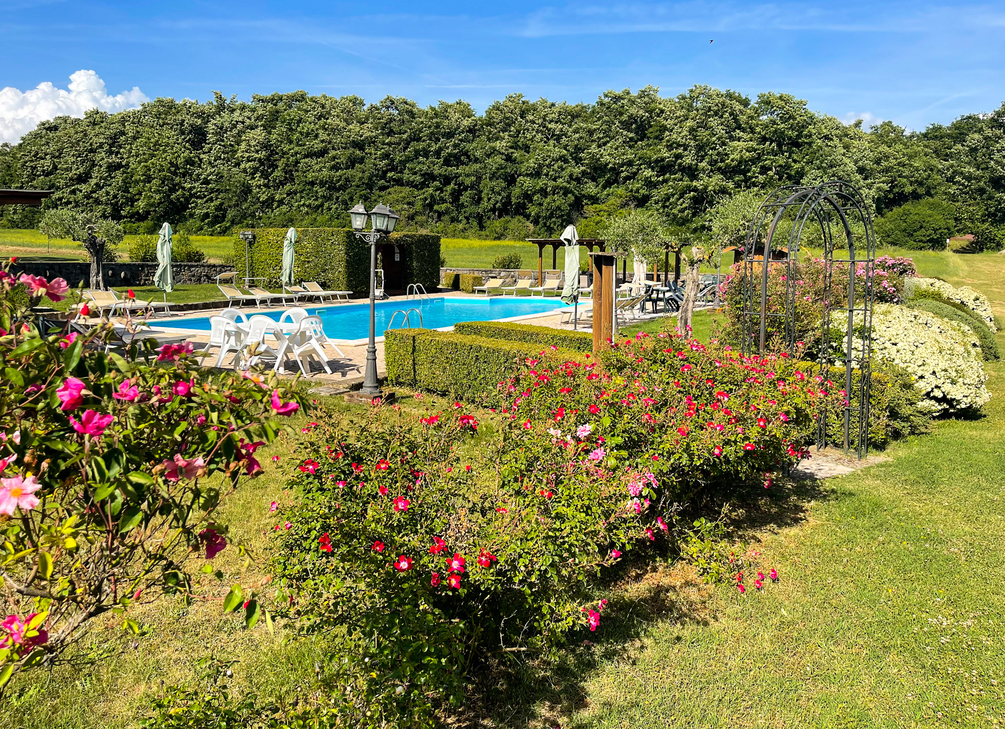 Den Dejlige Pool Ved Agriturismo Buonasera