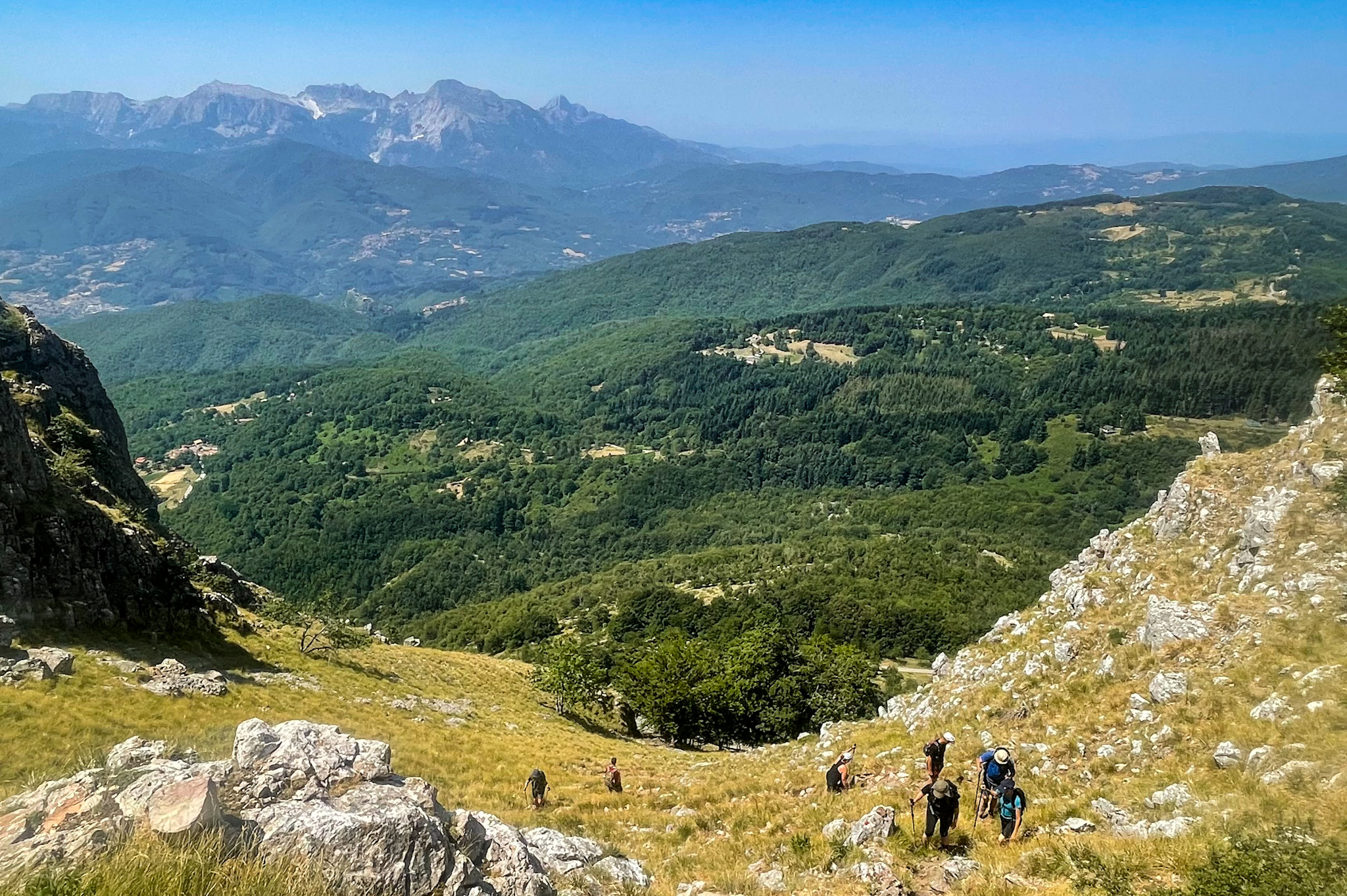 Mod Toppen Af Pania Di Corfino