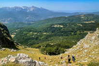 Mod Toppen Af Pania Di Corfino